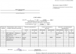 справка инв 17 образец заполнения